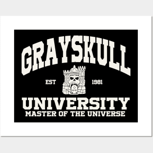 Grayskull University Posters and Art